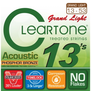 Cadenas Cleartone Phosphor Bronze Grand Light 13-53