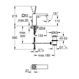 Grohe Eurocube Joy 23657000