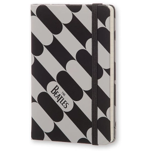 Bloc de notas Moleskine The Beatles Pocket Ruled Black