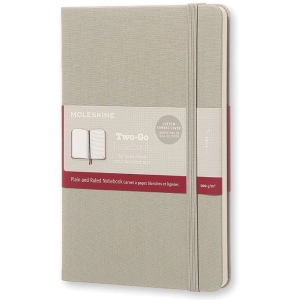 Moleskine Two-Go Notebook Grey