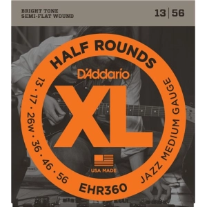 Cadenas DAddario XL Half Rounds Jazz 13-56