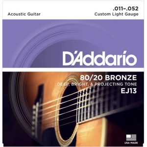 Cadenas DAddario 80/20 Bronze 11-52