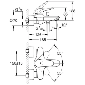 Grohe Eurostyle 23726003