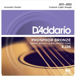 Cuerdas DAddario Phosphor Bronze 11-52